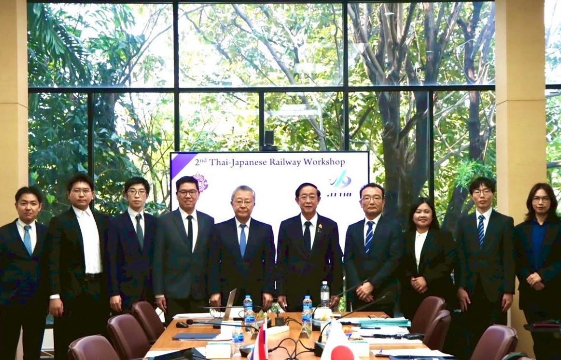 ขร. จับมือญี่ปุ่น เร่งเครื่องระบบรางสีเขียว ลดคาร์บอนภาคขนส่งสู่ Net Zero
