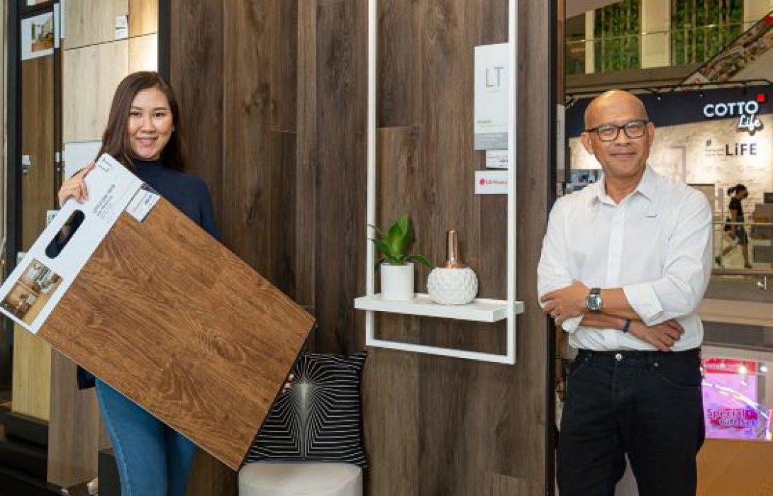 คอตโต้ส่งสุดยอดนวัตกรรมวัสดุแผ่นปูพื้น รองรับเทรนด์ตลาดที่พักอาศัยวิถีชีวิตแนวใหม่  