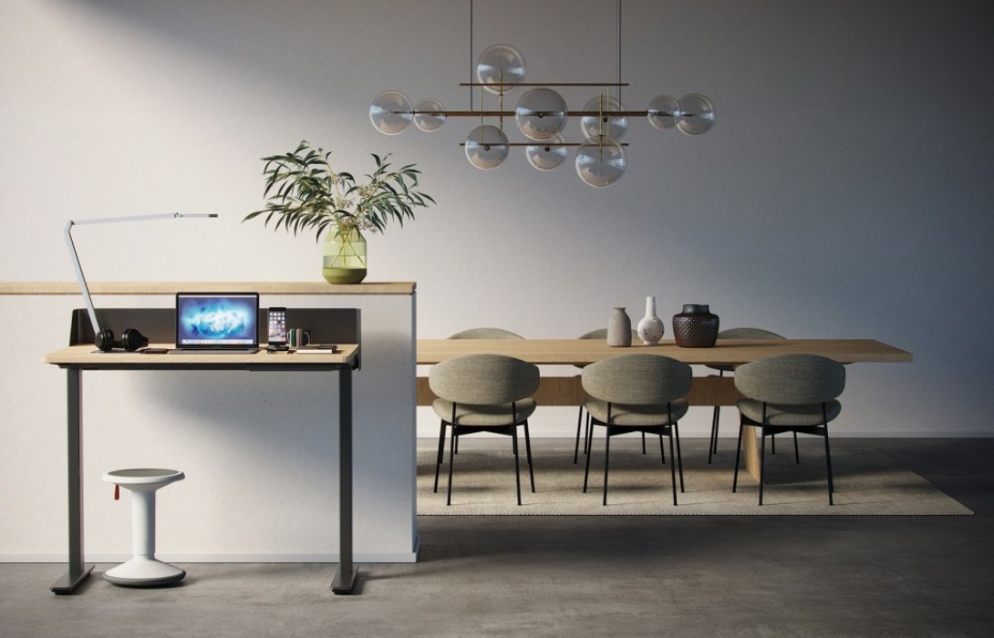 สร้างเวิร์คสเตชั่นช่วง Work From Home ง่ายๆ ด้วยตัวเองด้วยระบบโต๊ะทำงาน“JobTisch”จาก เฮเฟเล่