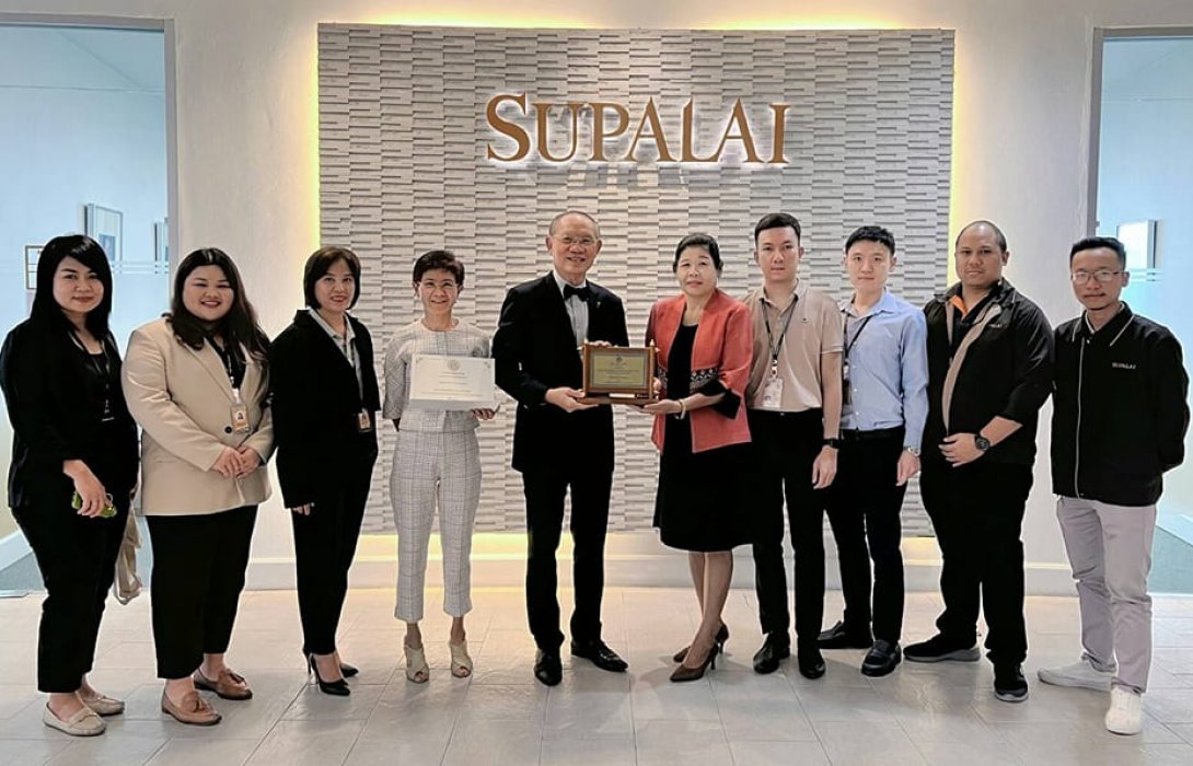 ศุภาลัย ขึ้นแท่นคว้ารางวัลสถานประกอบกิจการดีเด่น ด้านแรงงานสัมพันธ์และสวัสดิการแรงงาน 