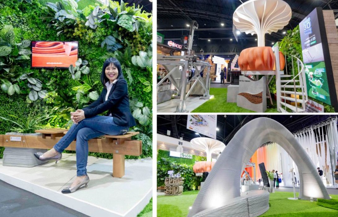 “CPAC Green Solution”  ลุยพัฒนานวัตกรรม CPAC 3D Printing Solution เจาะทุกเซกเมนต์กลุ่มก่อสร้าง เปิดตัวปูนซีเมนต์สูตรพิเศษ Low Carbon เจ้าแรกในไทย ตั้งเป้ามุ่งสู่ Net Zero ปี 2050