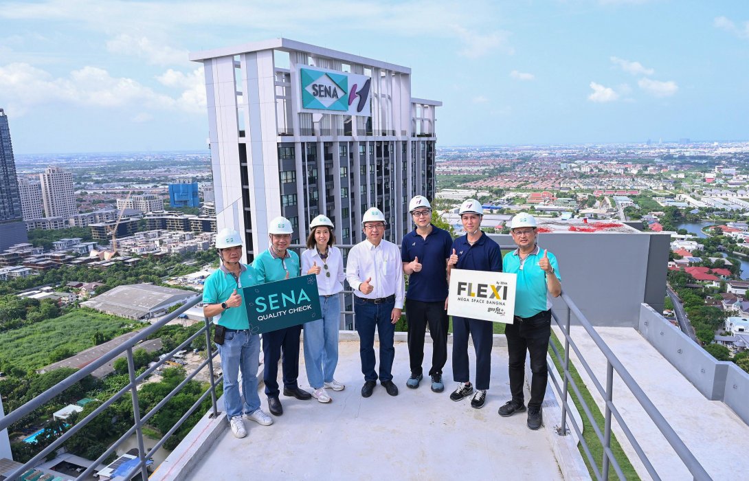 เสนา - ฮันคิว ฮันชิน เตรียมส่งมอบ “เฟล็กซี่ เมกะ สเปซ บางนา” ต.ค. 68  คืบหน้าแล้วกว่า 98% ตอกย้ำศักยภาพการบริหาร หนุนรายได้ต่อเนื่องปลายปีนี้