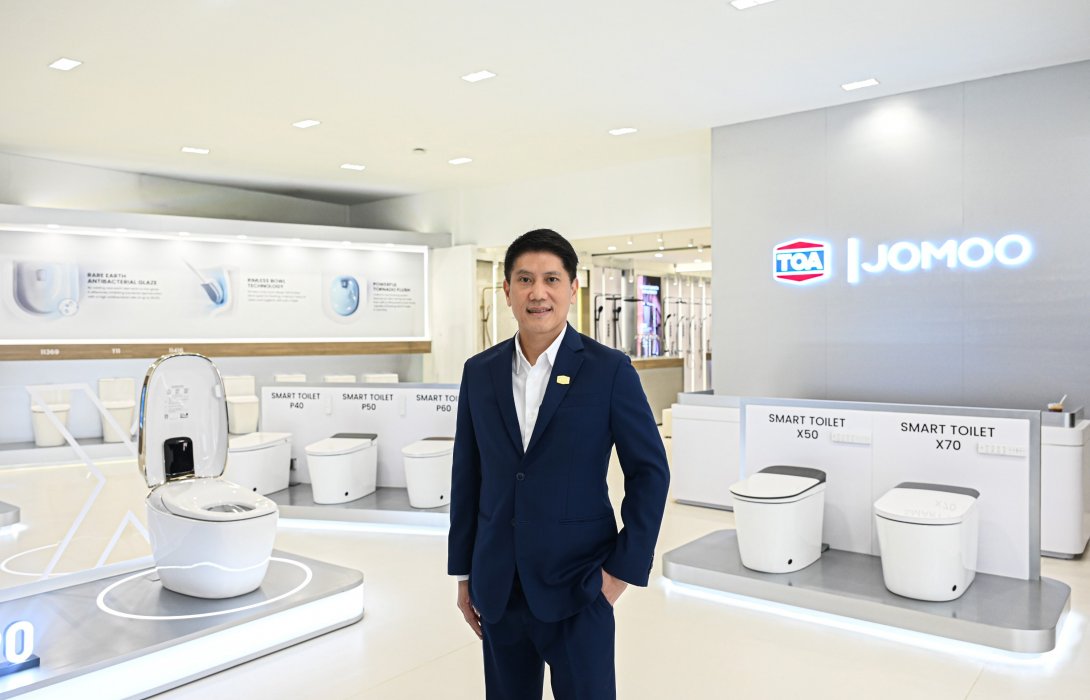 ‘TOA’ ผนึก ‘JOMOO’ บุกตลาด ‘Smart Toilet’ ตั้งเรือธงสุขภัณฑ์อัจฉริยะ ‘X-Series’ ตอบรับเมกะเทรนด์สุขภาพและสังคมสูงวัย ตั้งเป้า 200 ล้านบาท ภายใน 3 ปี 