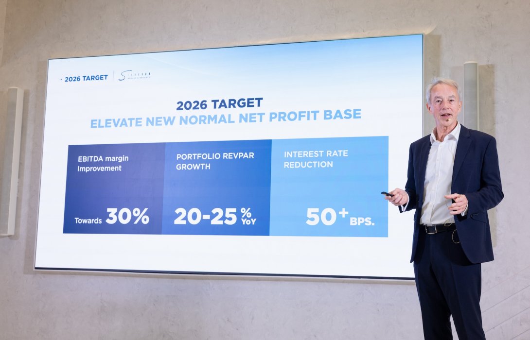 SHR ประกาศแผนปี 69 รับมือรับเทรนด์การท่องเที่ยวโลก ลุย 3 กลยุทธ์หลัก พัฒนาโรงแรมใหม่-รีแบรนด์เพิ่มมูลค่า มุ่งสร้าง New High ด้านการเติบโตและกำไรตั้งเป้าพุ่งแตะ30%