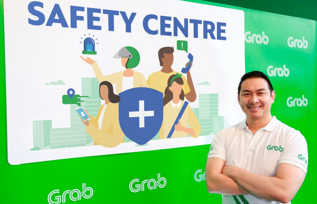 “แกร็บ” ชู เทคโนโลยีฟีเจอร์ “Safety Centre” ยกระดับความปลอดภัยการเดินทางในไทย