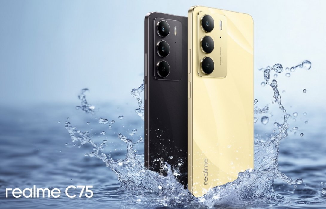 เปิดตัว“realme C75” สมาร์ตโฟนสุดแกร่งแห่งปี หนึ่งเดียวในเซกเมนต์กับเรต IP69 ทนน้ำ ทนกระแทกขั้นสุด พร้อมชูมาตรฐาน TÜV Rheinland Rugged Smartphone รุ่นแรกของโลก