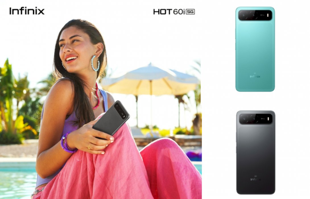 อินฟินิกซ์ยกระดับประสบการณ์ 5G ในราคาจับต้องได้ เปิดตัว HOT 60i 5G “ชิปแรง ดีไซน์หรู แบตอึด”